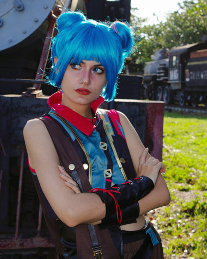 Boom Boom Buns / In Stock Jinx Legacy Season 2 Arcane Wig by Victorious  (Tik-Tok)