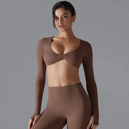 Brown / S Victorious Darkflame Sports Top
