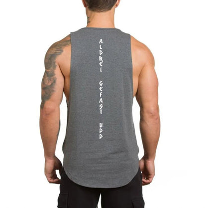 Victorious sigrast á (Low Neck) (Icelandic Gym Tank top)