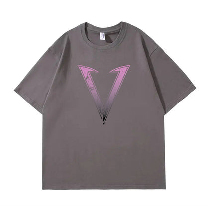 Victorious Resilience Oversize Gym T-shirt/ 240Gsm 100% Cotton Dropped Shoulder