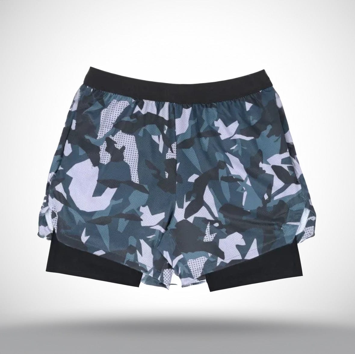 Camo style1 / M Victorious Men’s Shorts – Dual-Layer Design for Performance Training