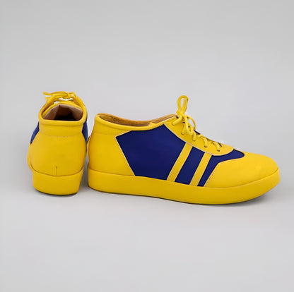 Street Fighter Chun Li Shoes / Yellow Sports Shoes