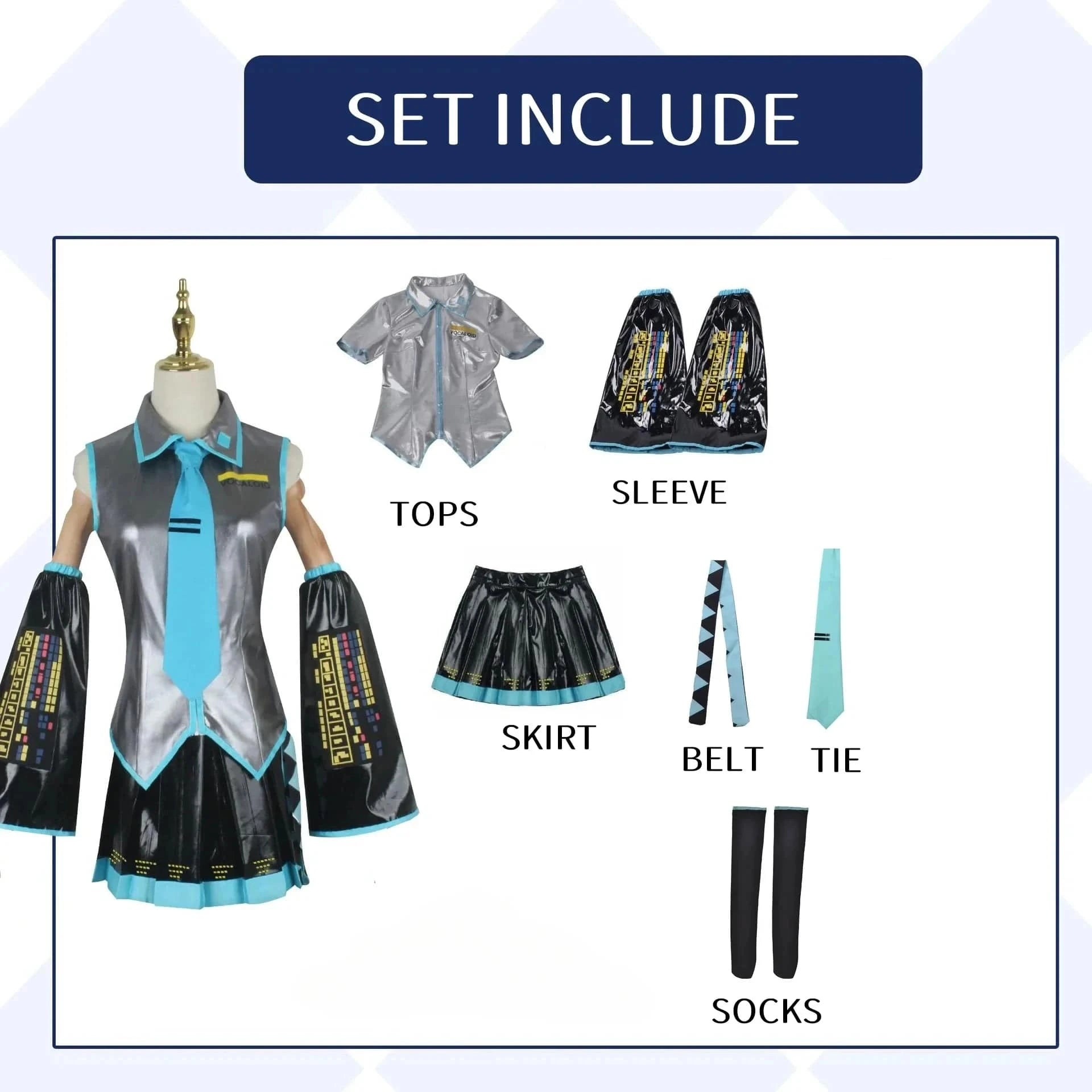 Costume B / XXS Miku Couture & Harmony Cosplay