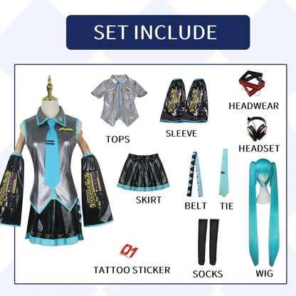 Costume wig B / XXS Miku Couture & Harmony Cosplay