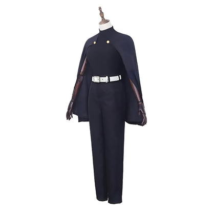Maki Zenin Jujutsu Kaisen Cosplay Blue/ Short Hair