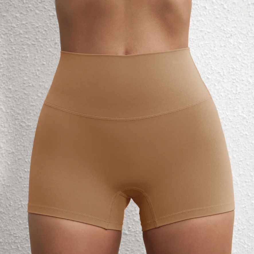 desert sun / S-2 Women's 3" Gym Shorts / Yoga shorts (Ellie Seattle)