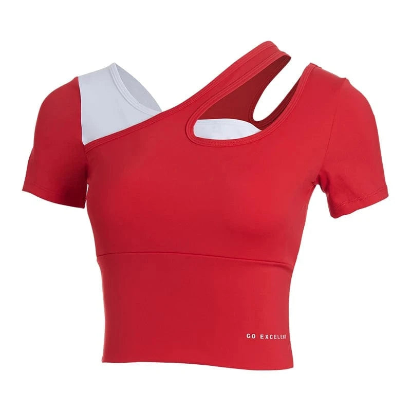 FBF2211802 Red / S Victorious FlexFit Performance Tee