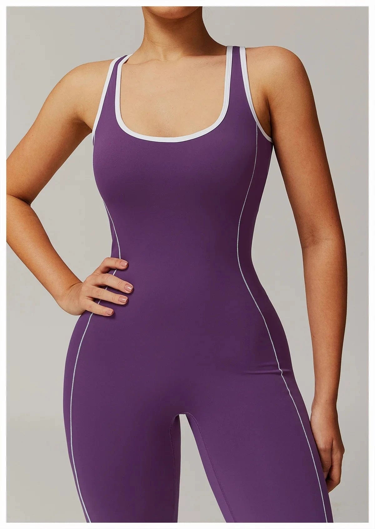 Full Body Yoga Suit/ Gym Suit/ Bodycon (Starlight)