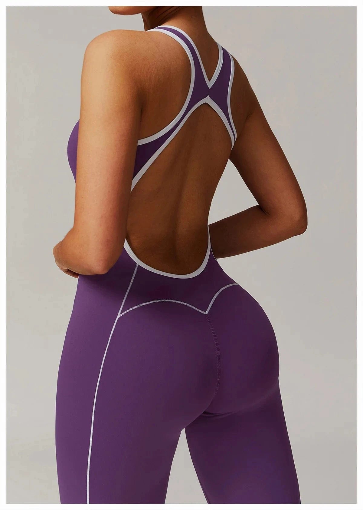 Full Body Yoga Suit/ Gym Suit/ Bodycon (Starlight)