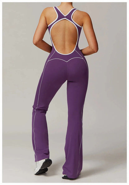 Full Body Yoga Suit/ Gym Suit/ Bodycon (Starlight)