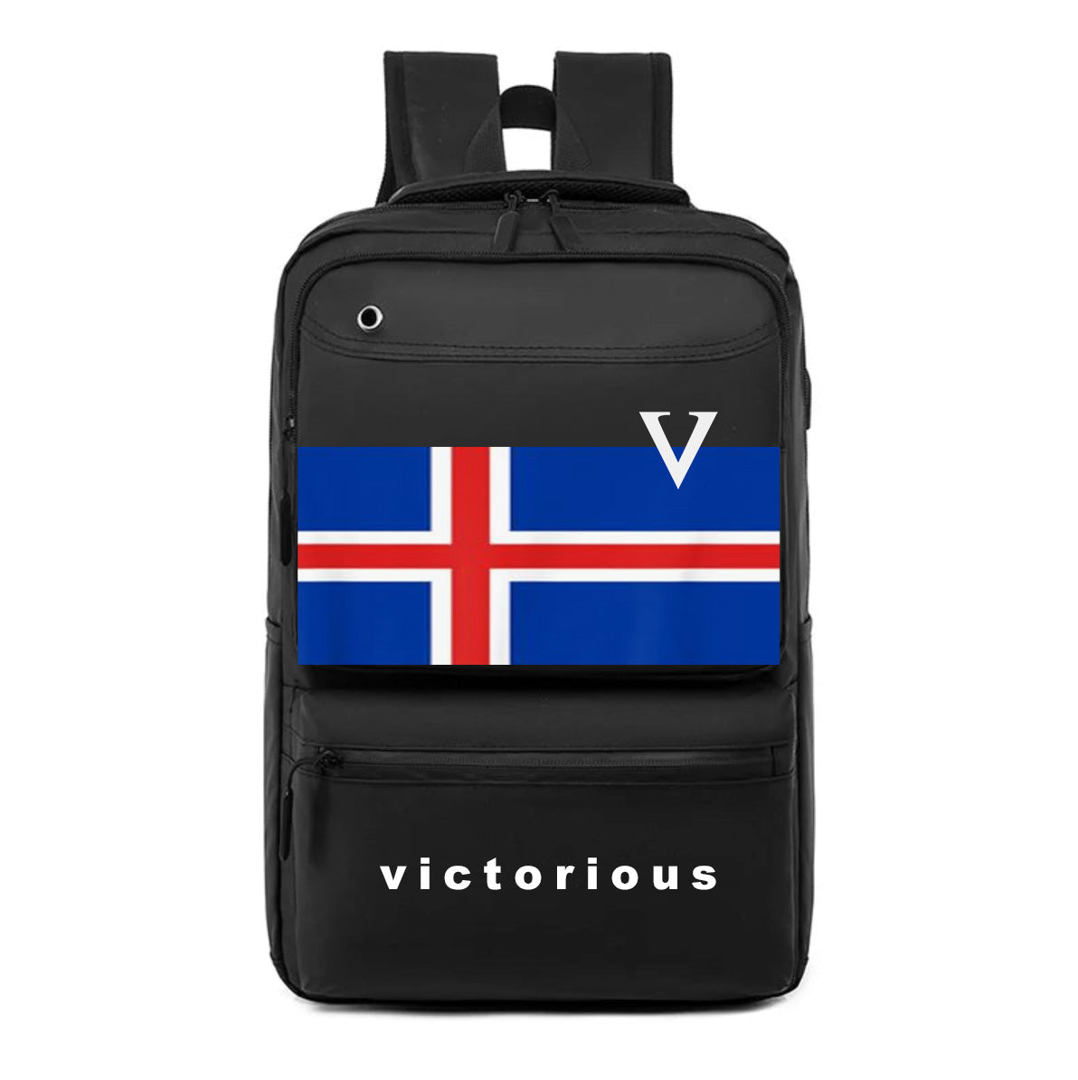 Victorious eldur og ís (Icelandic Gym Backpack)