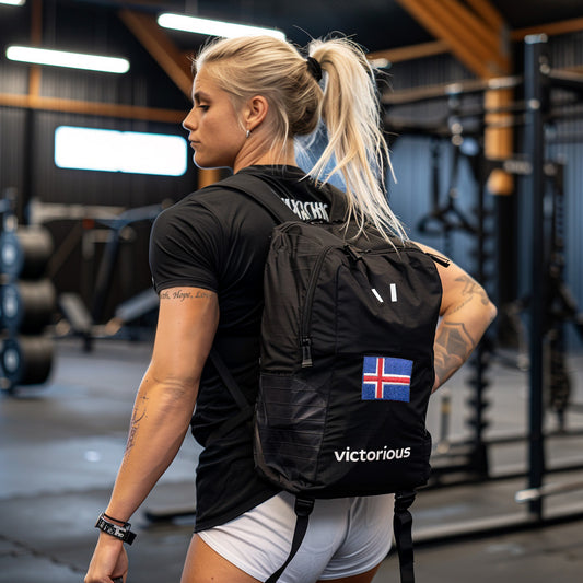 Victorious jökulkraftur (Icelandic Gym Rucksack)