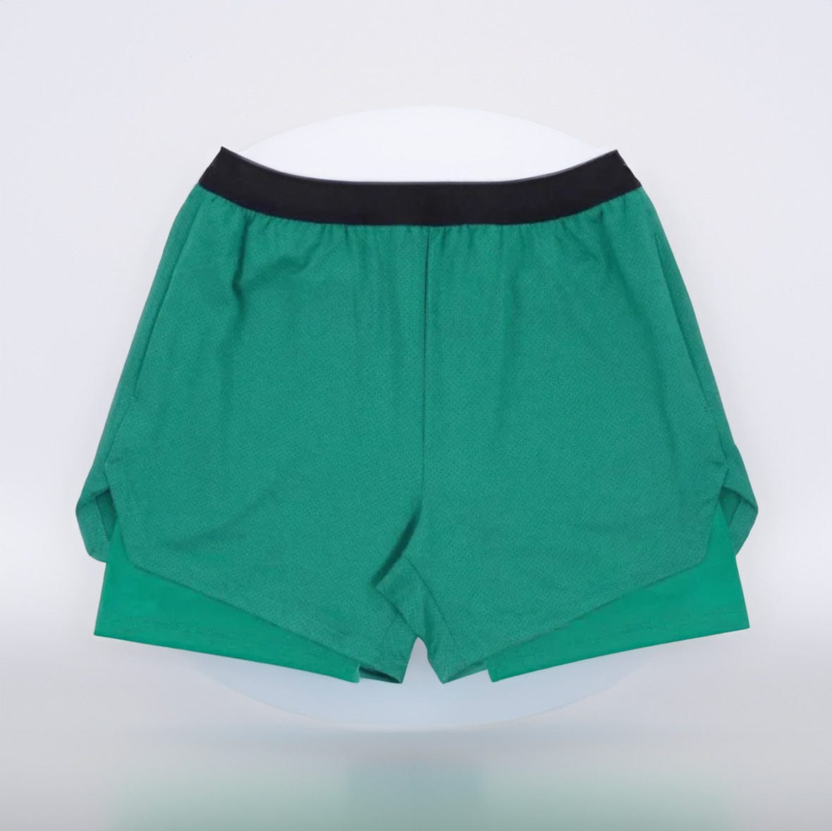 Green / M Victorious Men’s Shorts – Dual-Layer Design for Performance Training