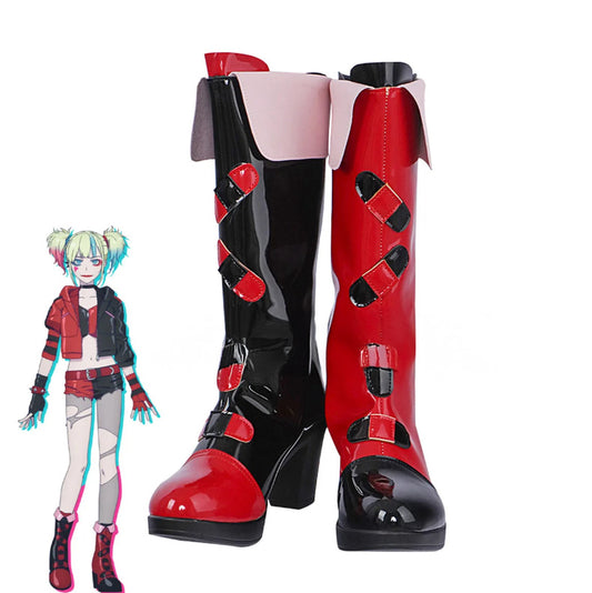 Victorious Harley Quinn Cosplay Boots Anime