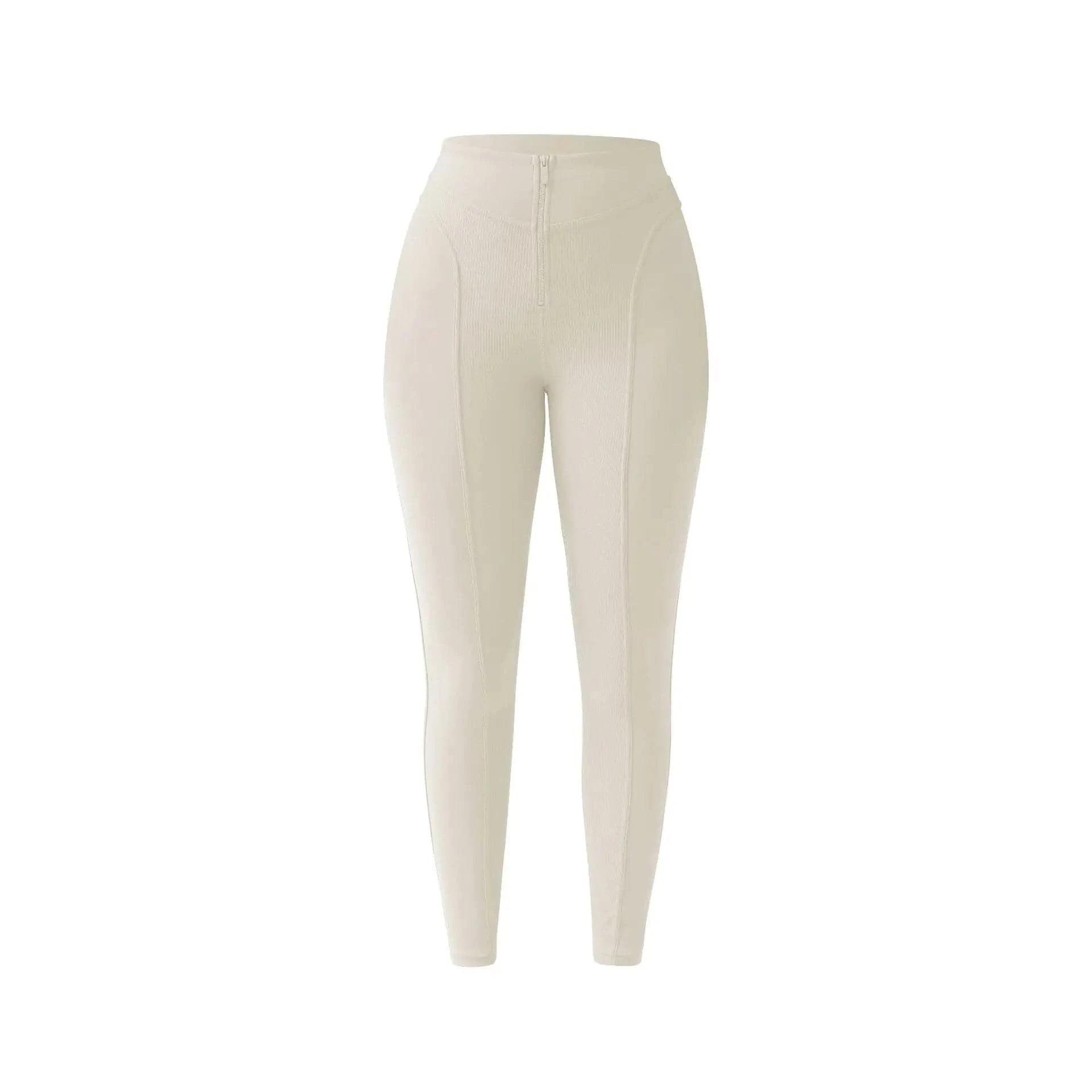 Ivory / S Sports Leggings / Victorious NanoShield Leggings/ Gym Yoga Fitness