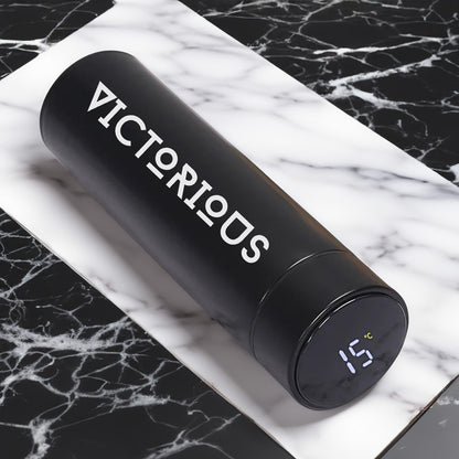 Victorious Vacuum Water Bottle Smart Display Temperature 500ML / Stainless Steel