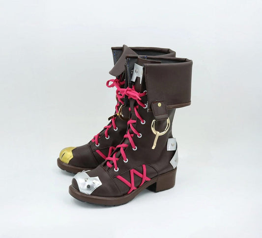 Jinx Cosplay Boots from Arcane – Custom Shoes for Cosplay by Victorious