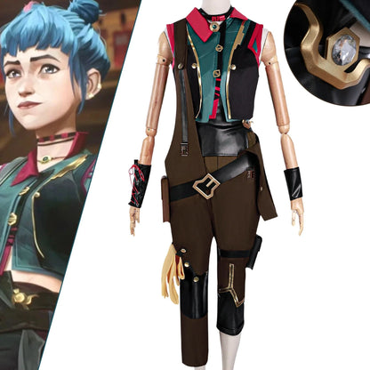 Jinx season 2 overall and dress cosplay Tier 2
