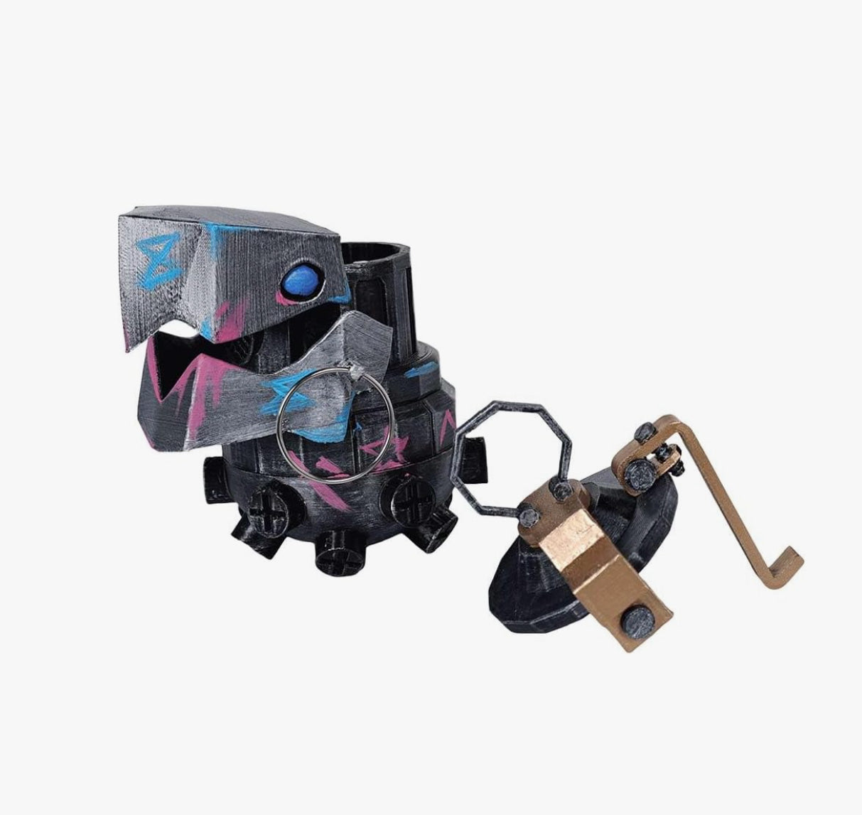 Jinx Cosplay Hand Grenade Props