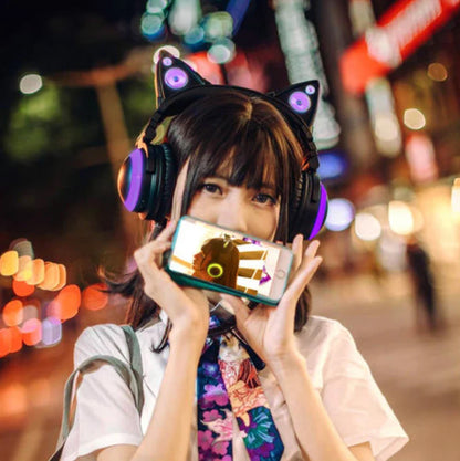 Victorious Alien Aurora Cat Ear 2S Wireless Bluetooth Headphone