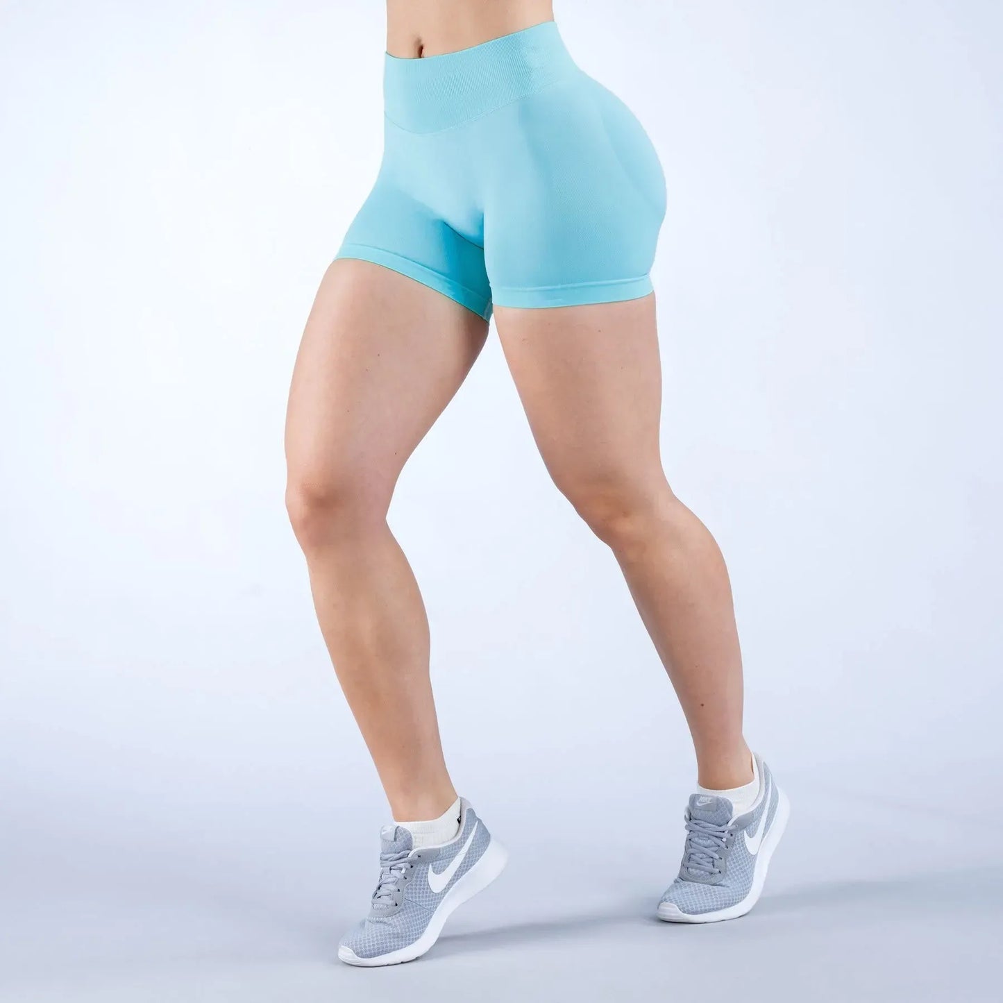 Light Blue / XS Titan XXIIV Shorts – Sculpted Fit & Compression Support