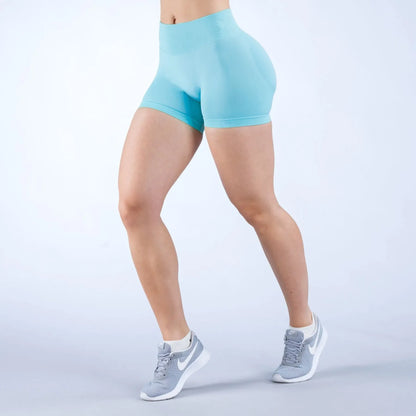 Light Blue / XS Titan XXIIV Shorts – Sculpted Fit & Compression Support