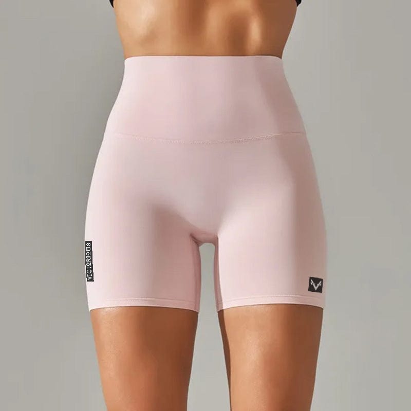 Light pink / XS NovaFlex Biker Sport Shorts by Victorious – High-Performance Activewear for Training, Gym & Everyday Comfort