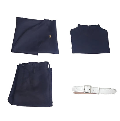 Maki Zenin Jujutsu Kaisen Cosplay Blue/ Short Hair