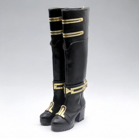 Male / 35 Caitlyn Arcane Cosplay Boots/ PU Leather by Victorious