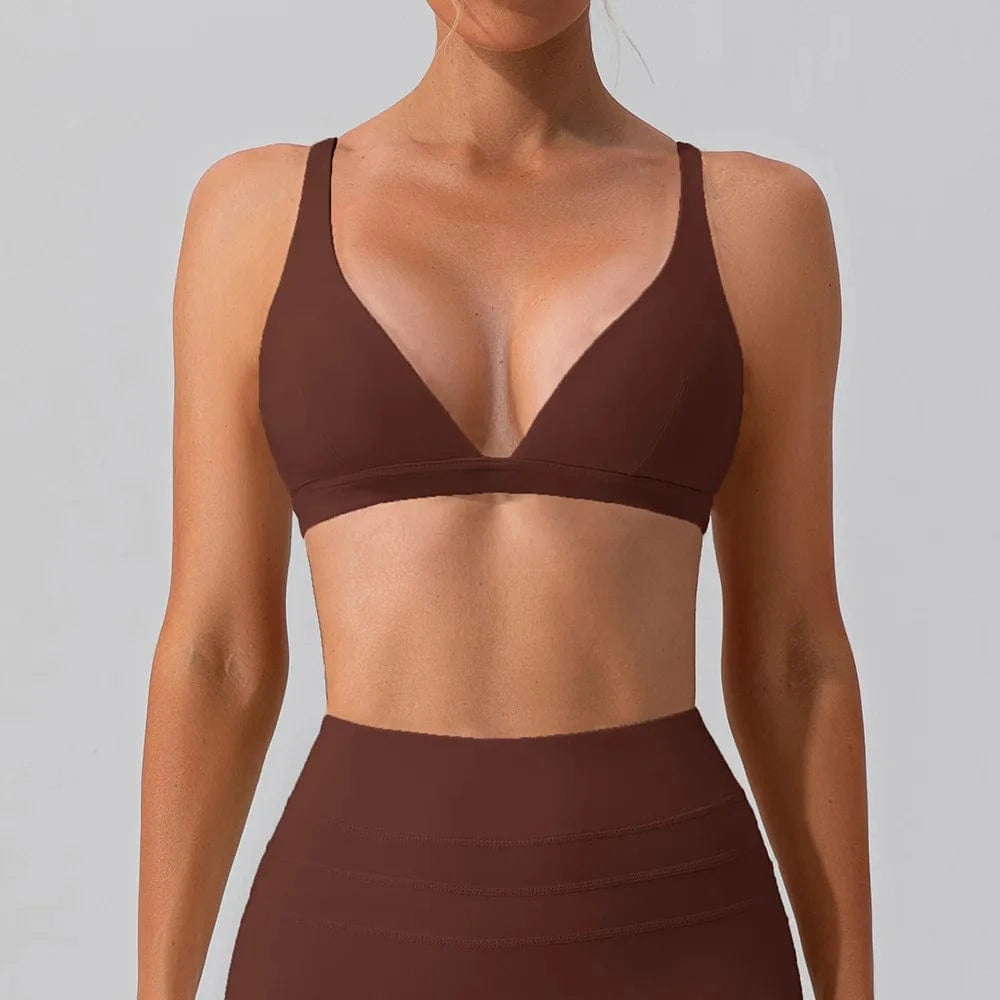 Nude Shockproof Tank Top for Women’s Fitness & Running - Victorious ValkyrFlex