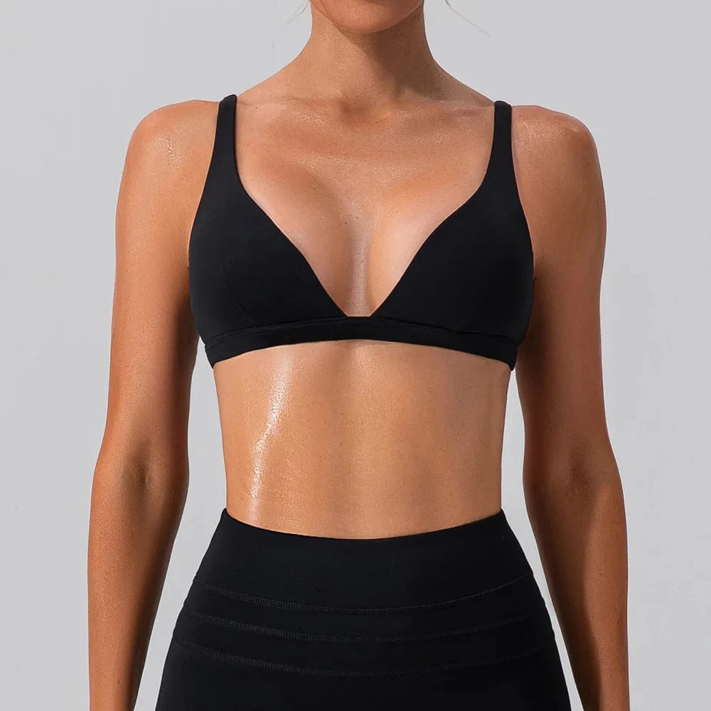 Nude Shockproof Tank Top for Women’s Fitness & Running - Victorious ValkyrFlex