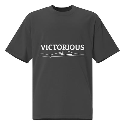 Victorious ValkPower Oversized faded t-shirt