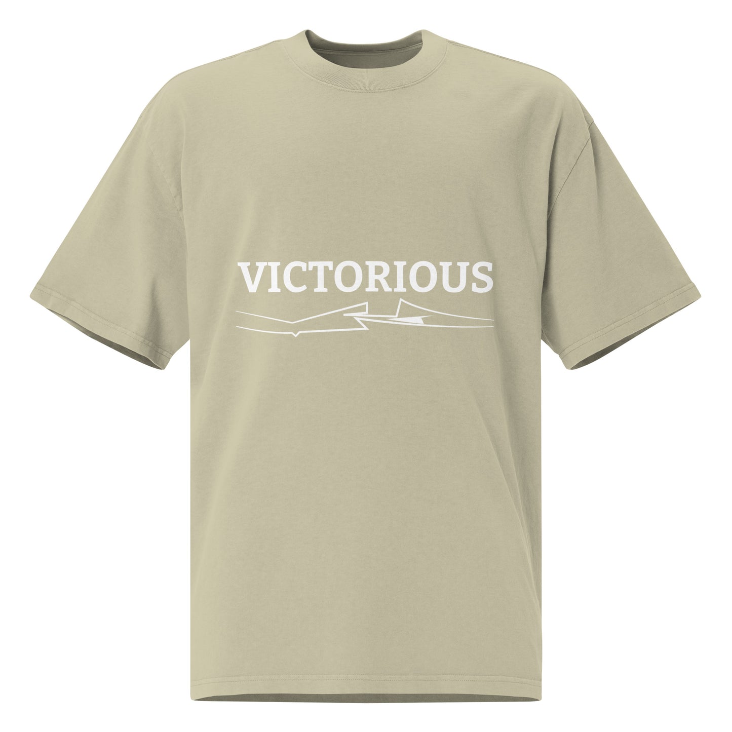 Victorious ValkPower Oversized faded t-shirt