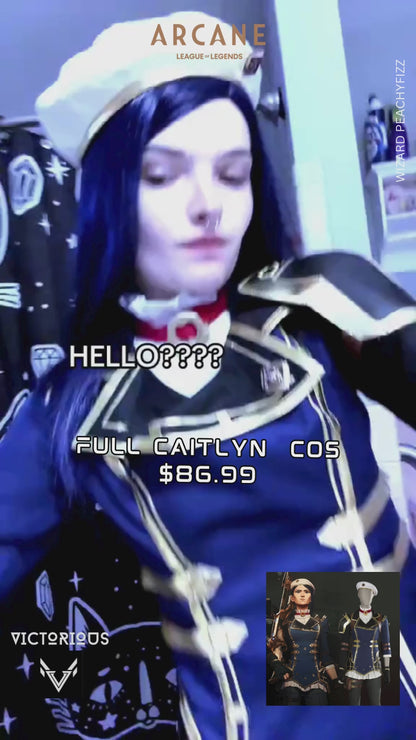 Victorious Caitlyn Arcane Cosplay Wig