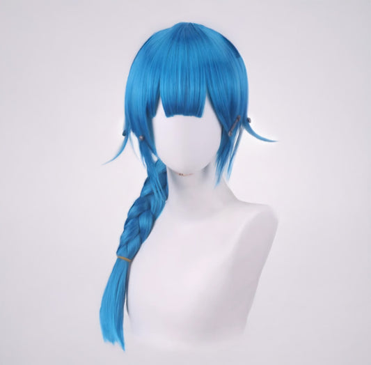 Victorious Jinx/powder Cosplay Wig Arcane Season 1 / Young Jinx
