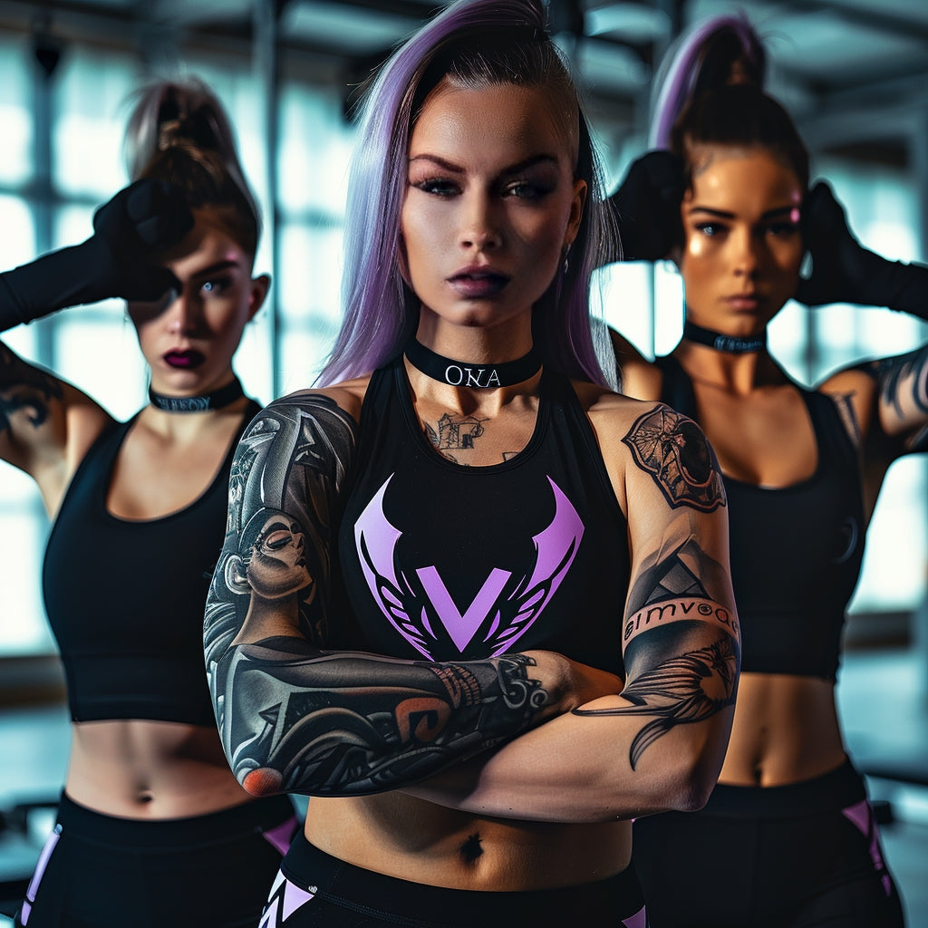 Victorious Darkwing Sports bra