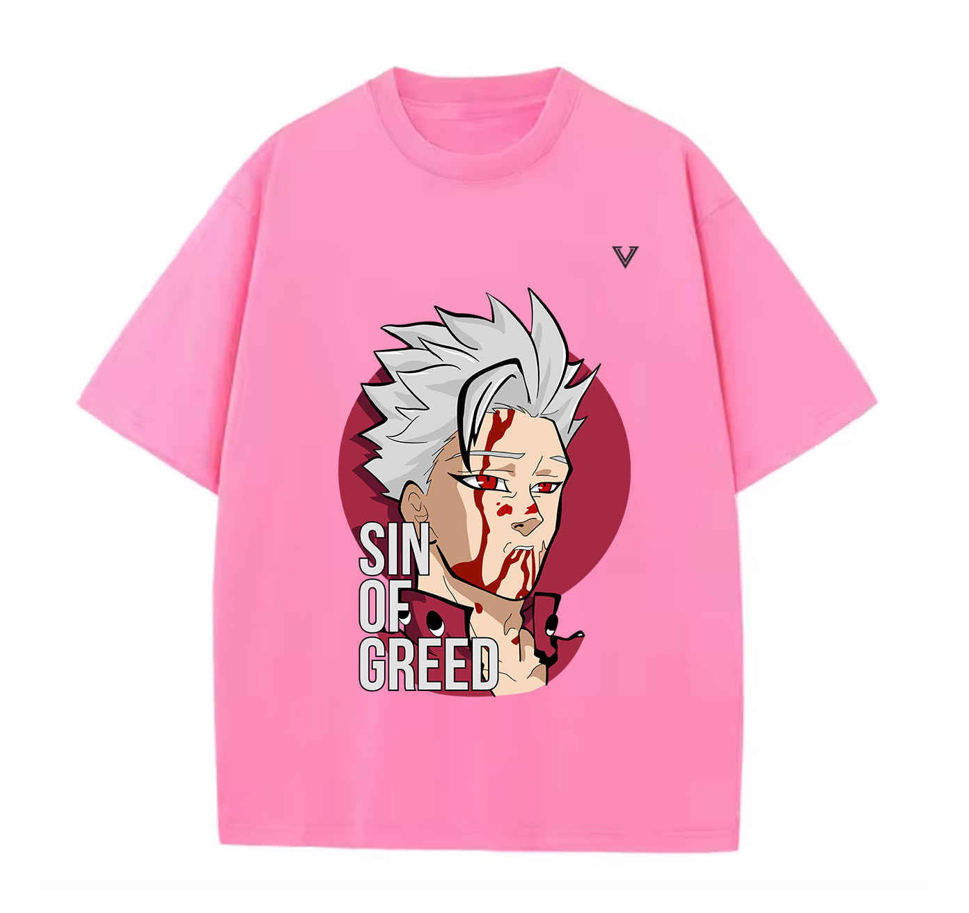 Sin of Greed (Seven Deadly Sins) Anime Oversize T-Shirt