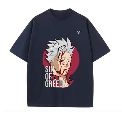 Sin of Greed (Seven Deadly Sins) Anime Oversize T-Shirt