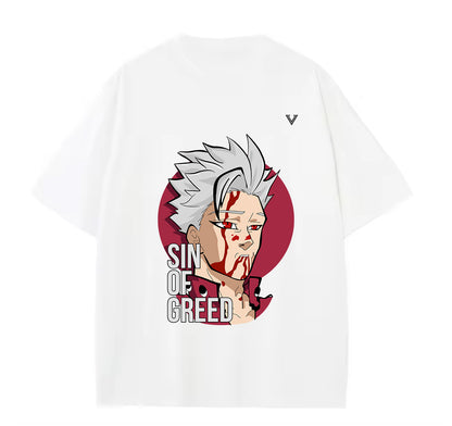Sin of Greed (Seven Deadly Sins) Anime Oversize T-Shirt