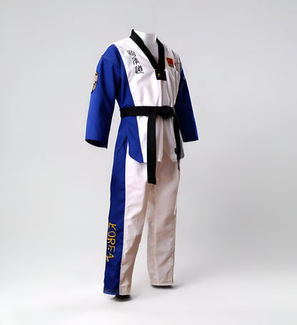 Korea Taekwondo Uniform  / MMA Martial arts / Karate Basic Training Adults & Kids Uniform