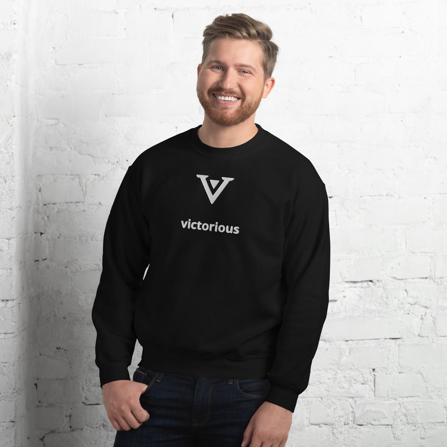 Victorious Obsidian Strength (Unisex) Sweatshirt