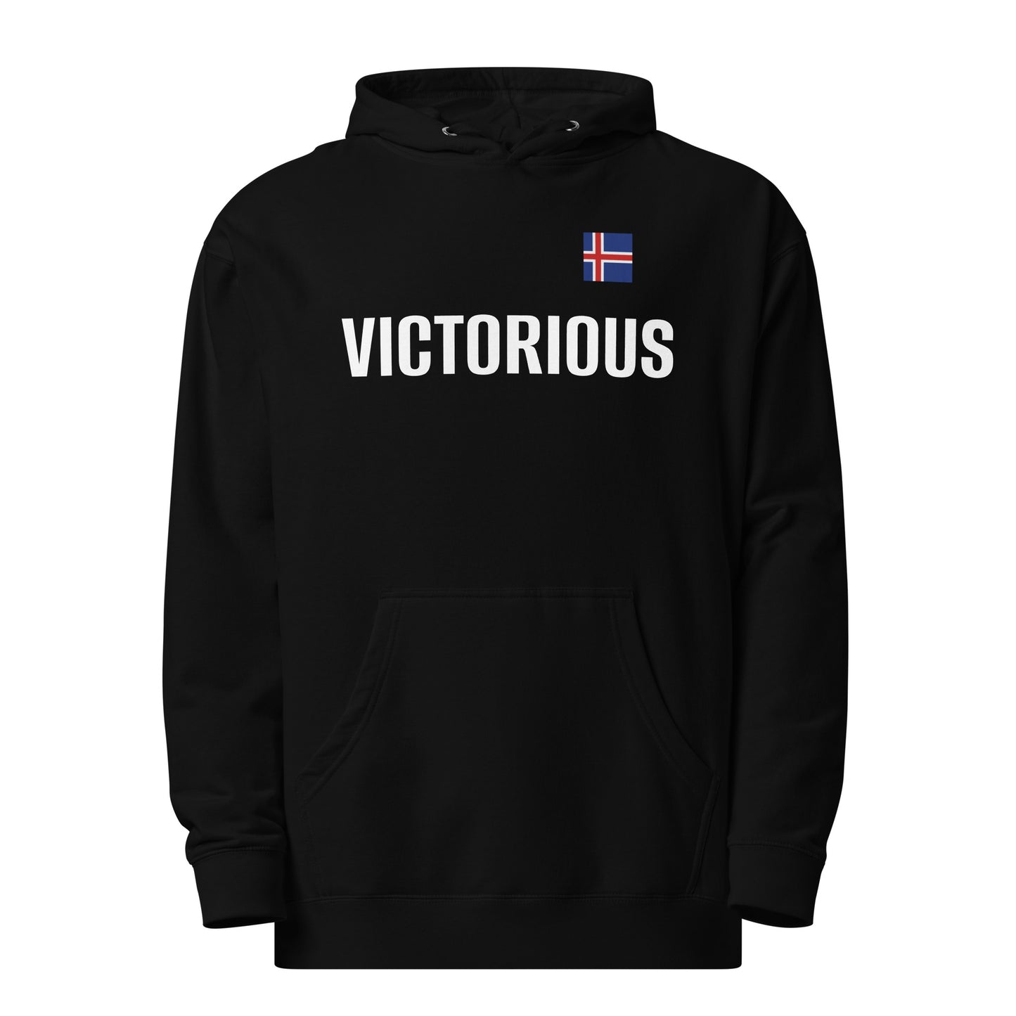 Victorious Eldur og ís (Icelandic) Unisex midweight hoodie