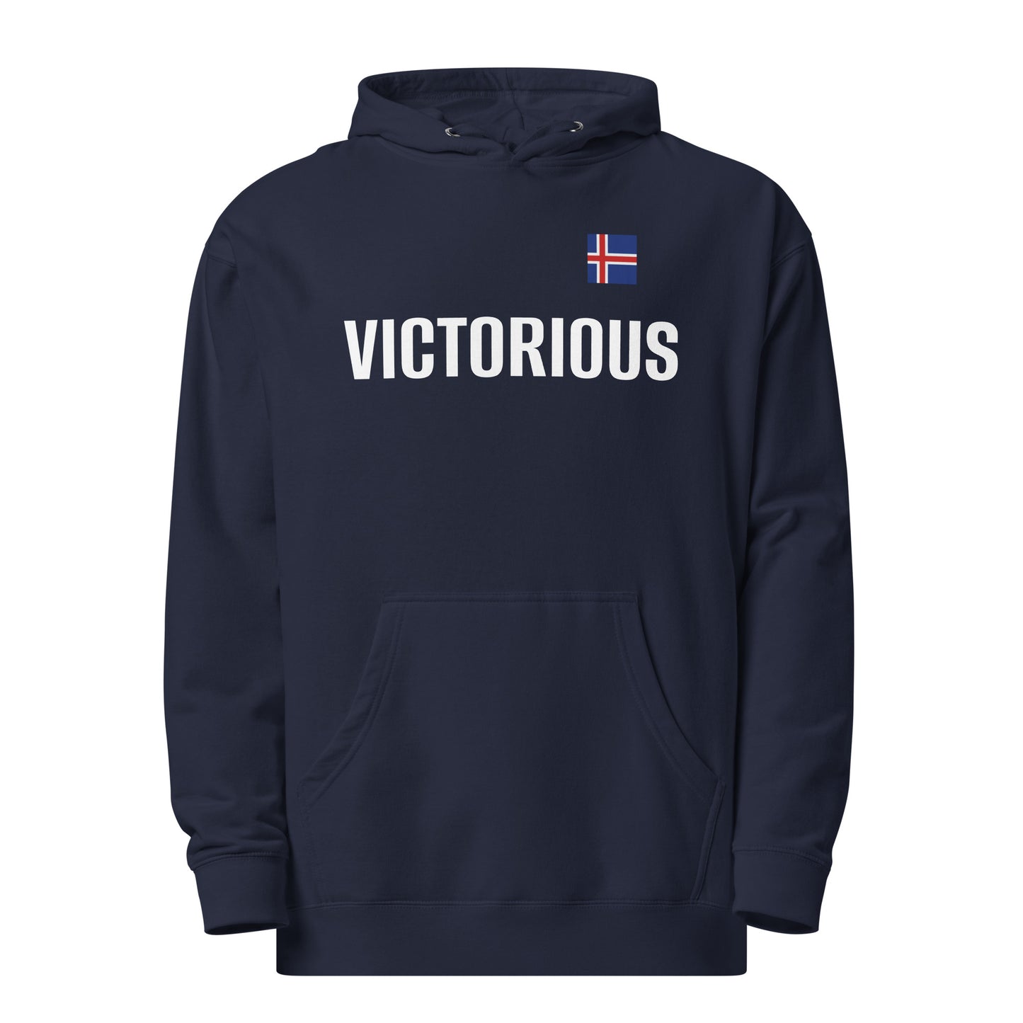 Victorious Eldur og ís (Icelandic) Unisex midweight hoodie