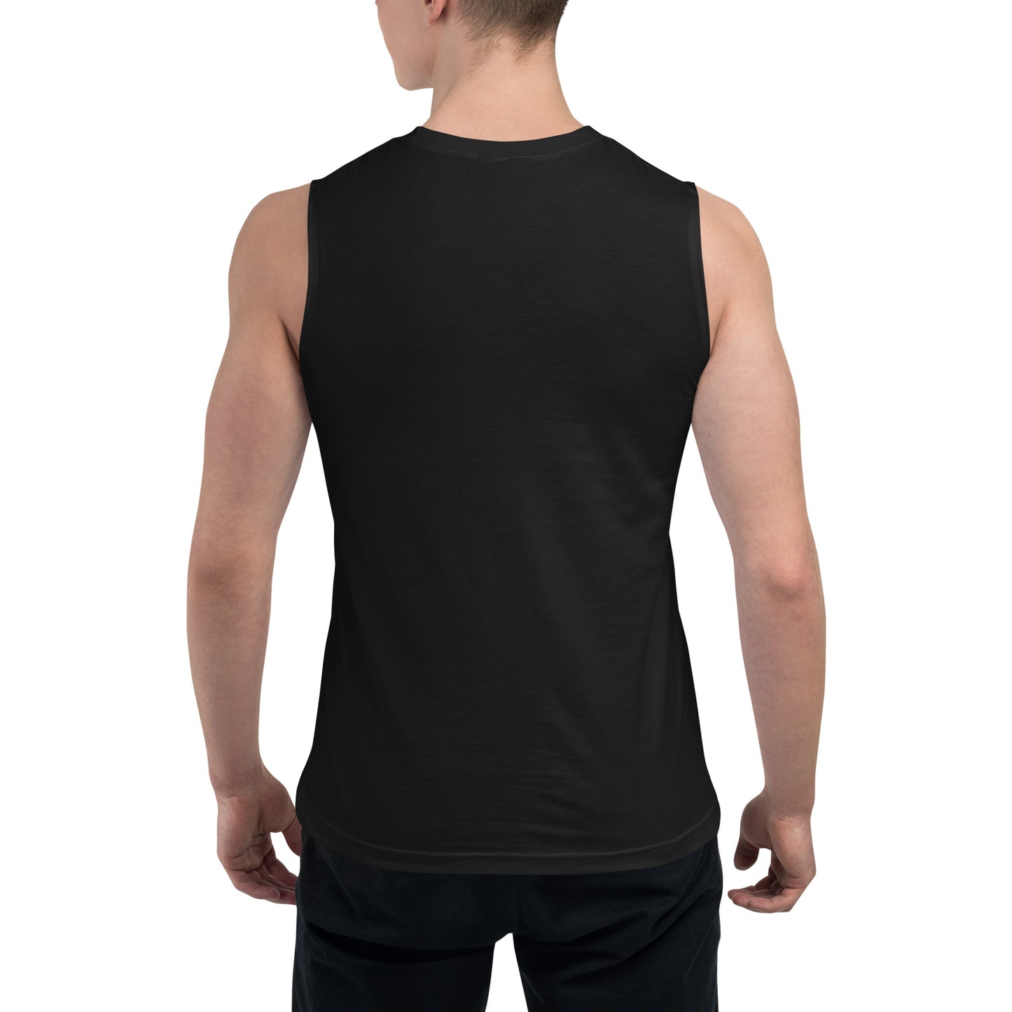 Victorious Classic Embroidered Tank Top (Black)