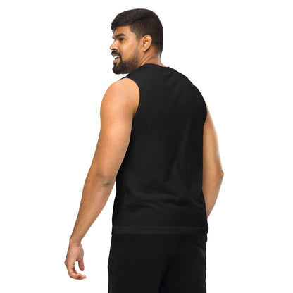 Victorious Classic Embroidered Tank Top (Black)