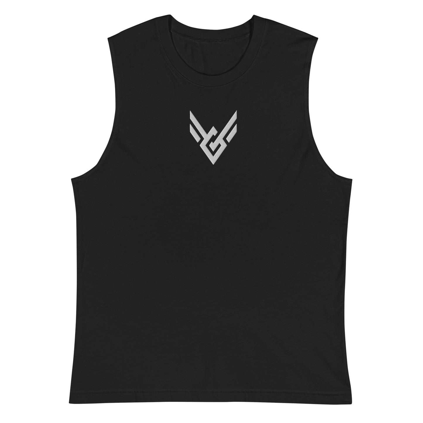 Victorious Classic Embroidered Tank Top (Black)