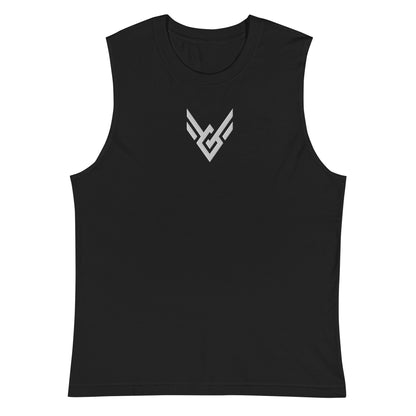 Victorious Classic Embroidered Tank Top (Black)