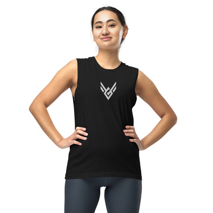 Victorious Classic Embroidered Tank Top (Black)