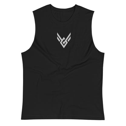 Victorious Classic Embroidered Tank Top (Black)