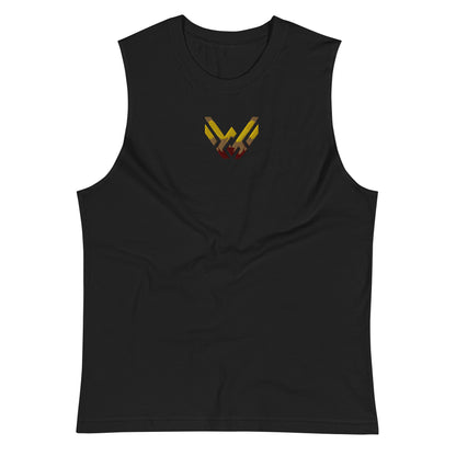 Victorious Classic Embroidered Tank Top (Golden)